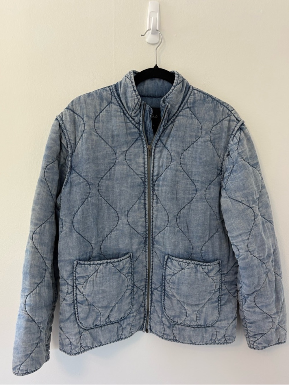 Rails Denver Jacket - quilted soft denim
Size medium